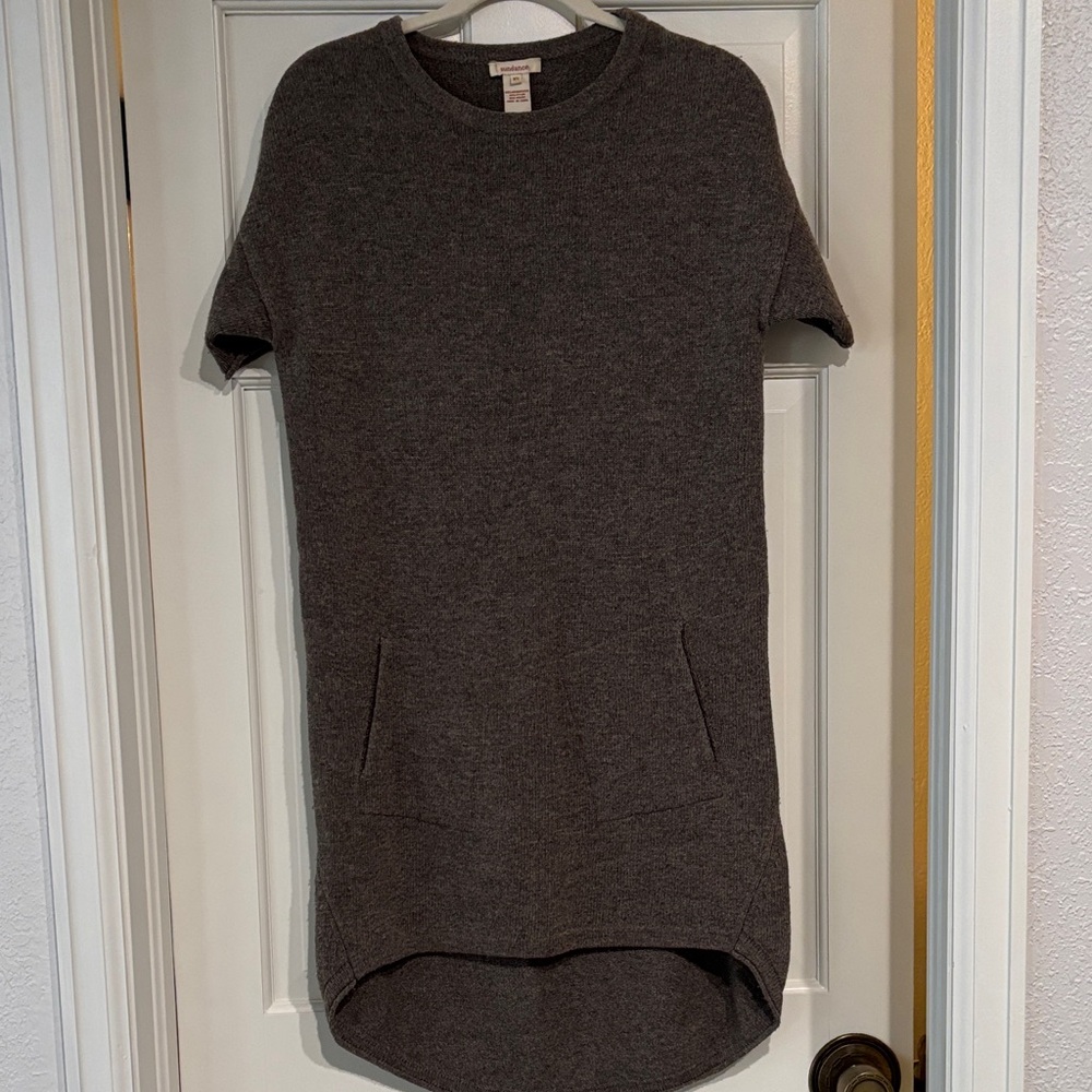 Sundance Brownish Gray Wool Blend Sweater